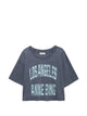 Anine Bing "Johnny" Cropped Tee