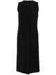 Alberta Ferreti Black Silk Vest