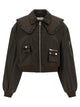 Ganni 'Duchesse Nylon' Bomber Jacket