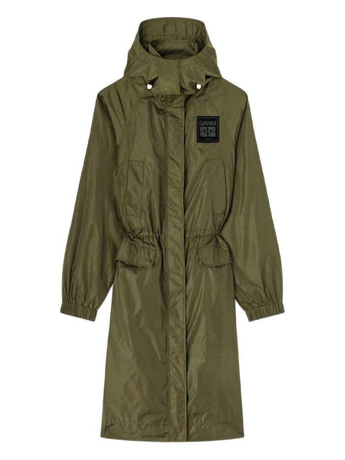 Ganni Recycled Polyamide Parka