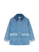 Ganni Patchwork Denim Jacket