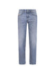 Diesel Blue Logo Patch Denim Jeans