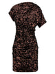 Ganni 'Brown Sequins Mini' Dress