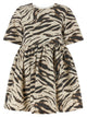 Ganni 'Zebra Denim' Dress