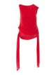 Ganni Goji Berry Red Top