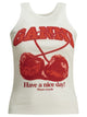 Ganni "Cherries" Tank Top