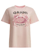 Ganni "Crab" Crewneck T-Shirt
