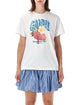 Ganni Ganni Strawberry Print Cotton T-Shirt