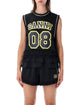 Ganni Ganni Sleeveless Logo Top