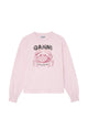 Ganni Crab-Print Long-Sleeve T-Shirt