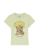 Ganni Printed Cotton T-Shirt