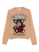 Ganni Wool Crewneck Sweater