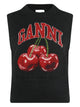 Ganni Graphic Wool Vest
