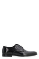Dolce & Gabbana Black Leather Lace-Up Shoes