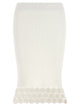 Ganni 'Cotton Crochet' Skirt