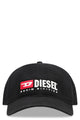 Diesel Corry-Div-Wash Logo Baseball Cap