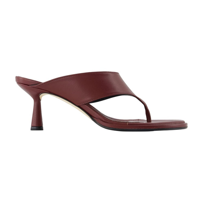 Aeyde Olenna Court Shoes - - Leather - Bordeaux