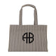 Anine Bing Lara Shopper Bag - - Cotton - Black/White