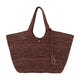 Anine Bing Lili Shoulder Bag - - Raffia - Brown