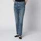 Agolde Lana Straight-Leg Jeans In Indigo Denim