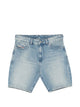 Diesel Blue Five Pocket Cotton Shorts