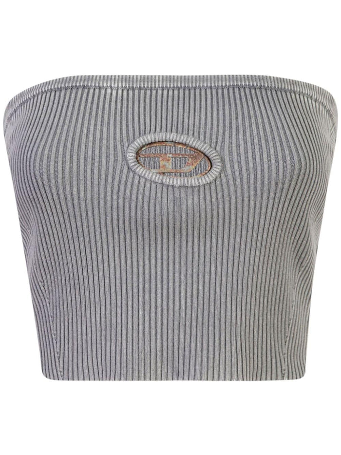 Diesel Slim Fit 80% Cotton, 18% Polyamide, 2% Elastane Top