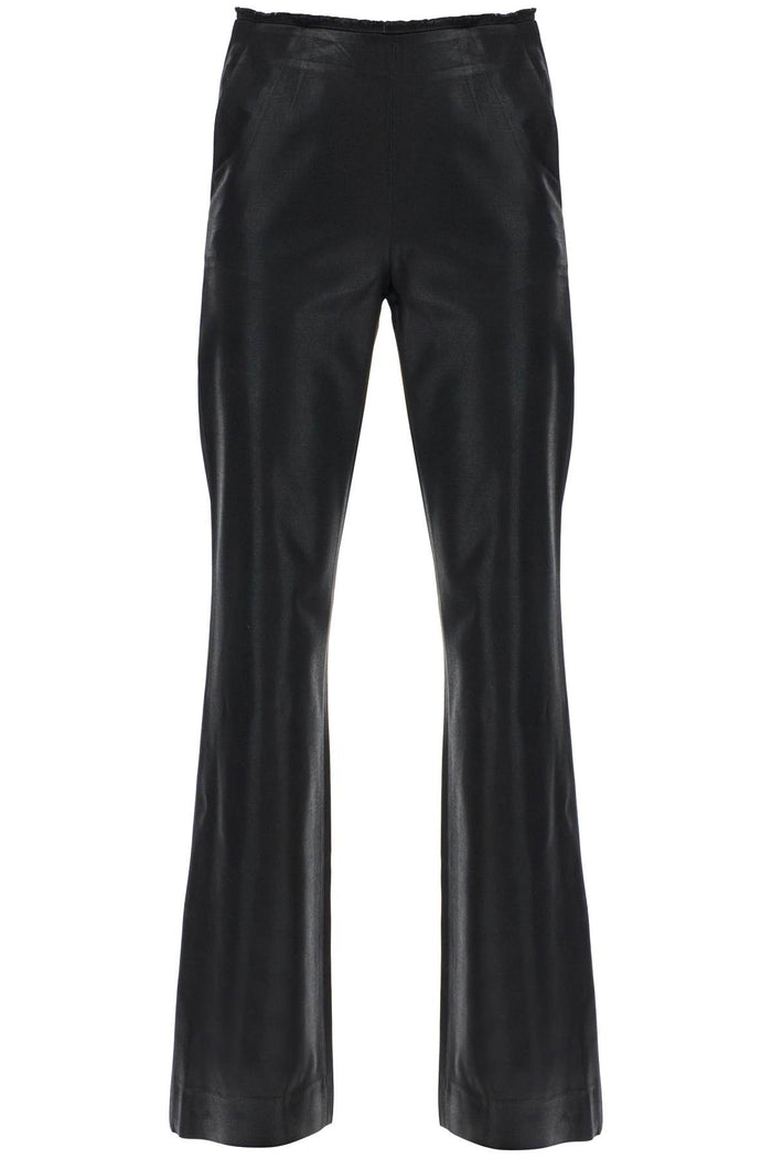 Diesel Black Polyester Blend P-Lumys Pant