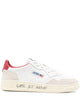Autry Medalist Low Man Match/Suede Wht/Re