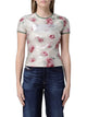 Diesel White T-Unkyel Polyamide T-Shirt