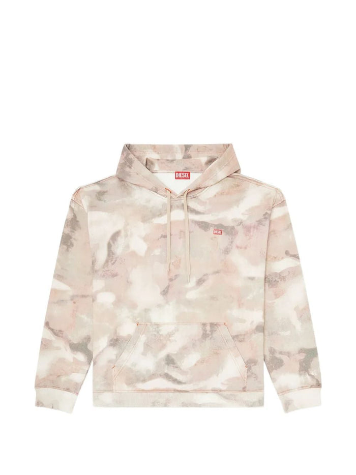 Diesel Diesel S-Boxt Abstract-Pattern Hoodie