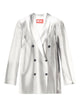 Diesel Silver Cupro Viscose Jacket