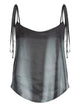 Diesel Dark Grey Graphic Print Top