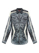 Diesel Diesel Zip-Fastening Printed Shirt