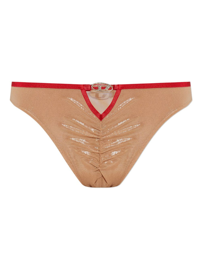 Diesel Embellished Keyhole Ruched