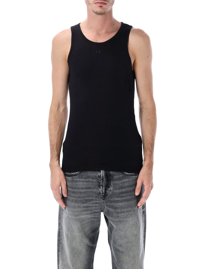 Diesel Diesel T-Arm-Lkds Ribbed Cotton Tank Top