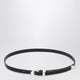 Our Legacy Olega Belt In Black Calfskin Leather