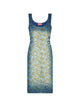 Diesel Blue Floral Print Cotton Dress