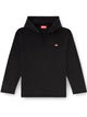 Diesel Long-Sleeve T-Shirt With Flannel Hood