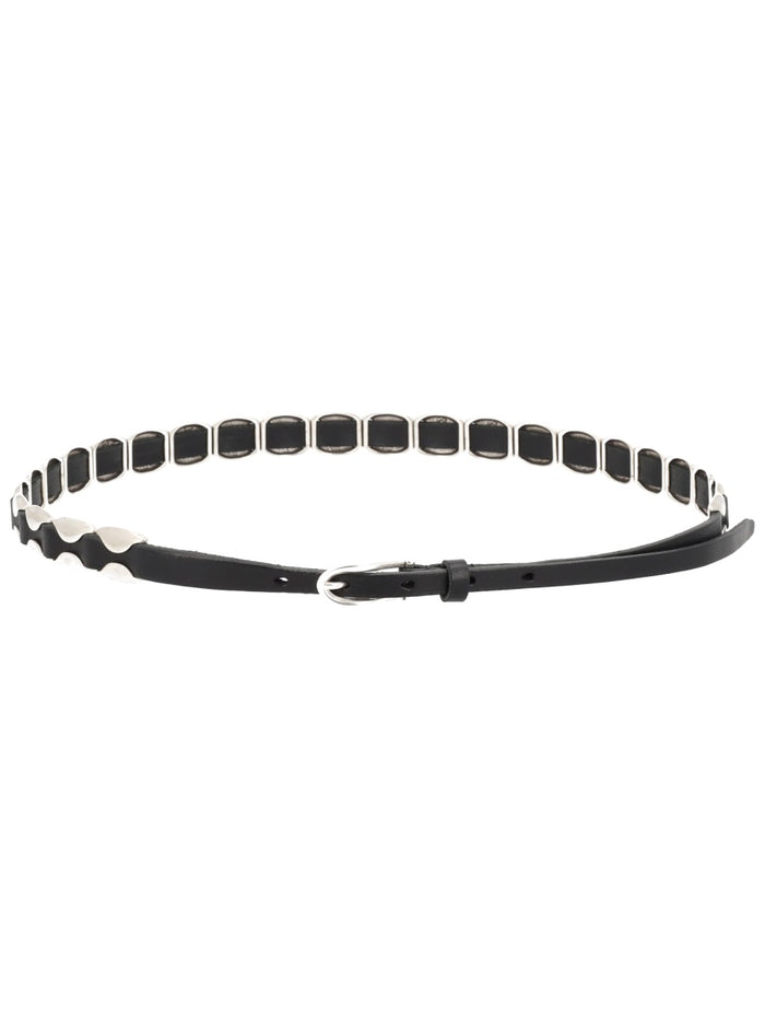 Our Legacy Black Cow Leather Belt