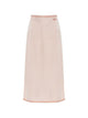 Diesel Pink Viscose Skirt