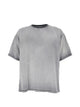 Diesel Grey Faded Effect Crew T-Shirt