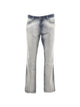 Diesel Light Blue Cotton Lyocell Trousers