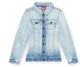 Diesel Light Blue Cotton Jacket
