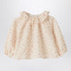 Teddy & Minou Cream Blouse With Floral Print