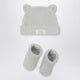 Teddy & Minou Two-Piece Set In Pumice Colour