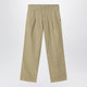 Auralee Beige Finx Cotton Chino Trousers
