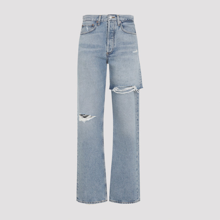 Agolde Blue Amryn Cotton Jeans