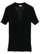 Roberto Collina Contrast-Stitch Ribbed Polo