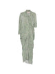 Cortana Mayu Silk Long Dress