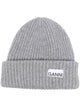 Ganni Hat In Mixed Wool